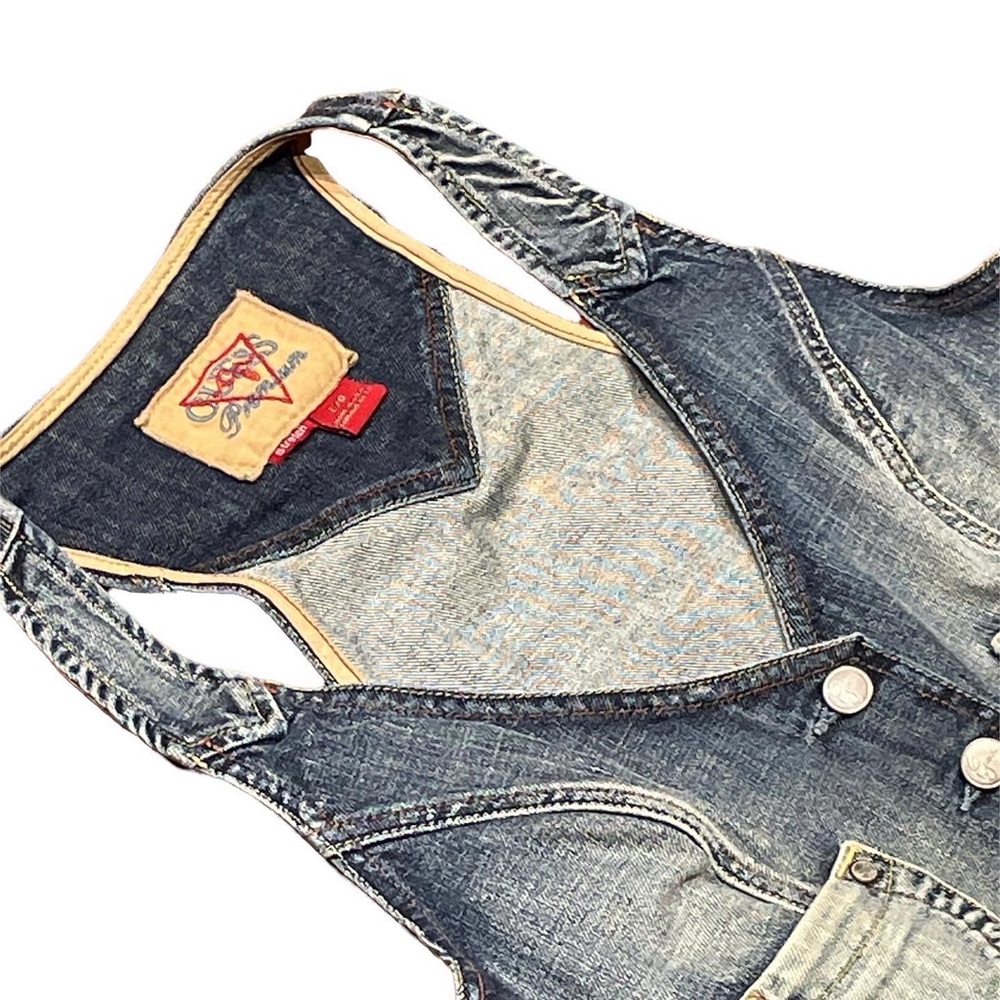 GUESS Denim Vest! - Picture 2 of 2